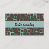 Professional Brown Aqua Visitekaartje (Voorkant)