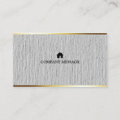 Professional Builder Carpenter Tools Woodworking B Visitekaartje (Achterkant)