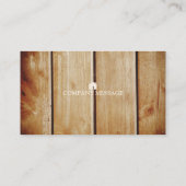 Professional Builder Carpenter Tools Woodworking B Visitekaartje (Achterkant)