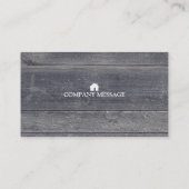 Professional Builder Carpenter Tools Woodworking B Visitekaartje (Achterkant)