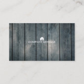 Professional Builder Carpenter Tools Woodworking B Visitekaartje (Achterkant)