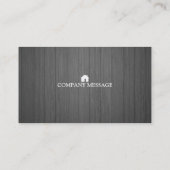 Professional Builder Carpenter Tools Woodworking Visitekaartje (Achterkant)