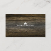 Professional Builder Carpenter Tools Woodworking Visitekaartje (Achterkant)