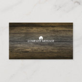 Professional Builder Carpenter Tools Woodworking Visitekaartje (Achterkant)