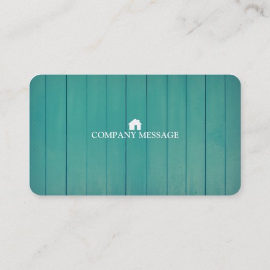 Professional Builder Carpenter Tools Woodworking Visitekaartje (Achterkant)