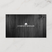 Professional Builder Carpenter Tools Woodworking Visitekaartje (Achterkant)