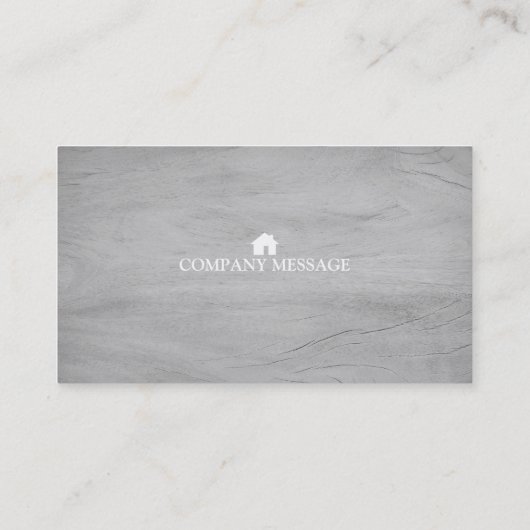 Professional Builder Carpenter Tools Woodworking Visitekaartje (Achterkant)