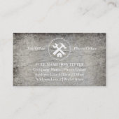 Professional Builder Carpenter Tools Woodworking Visitekaartje (Voorkant)