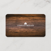 Professional Builder Carpenter Tools Woodworking Visitekaartje (Achterkant)