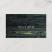 Professional Builder Carpenter Tools Woodworking Visitekaartje (Achterkant)