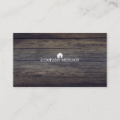 Professional Builder Carpenter Tools Woodworking Visitekaartje (Achterkant)