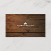 Professional Builder Carpenter Tools Woodworking Visitekaartje (Achterkant)