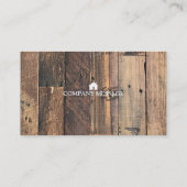 Professional Builder Carpenter Tools Woodworking Visitekaartje (Achterkant)