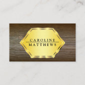 Professional Builder Carpenter Tools Woodworking Visitekaartje (Voorkant)