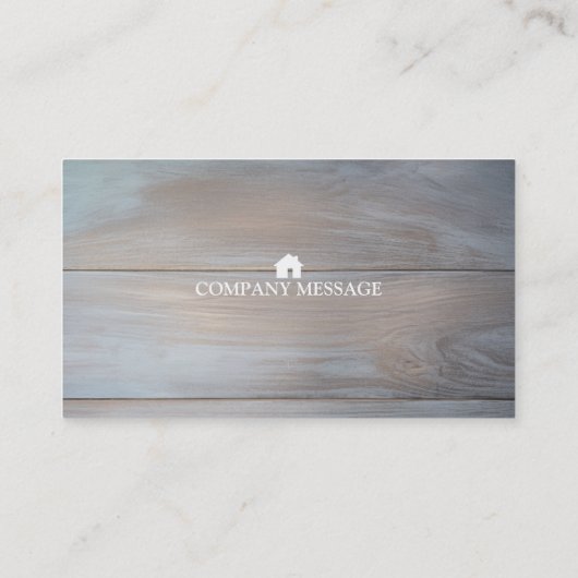 Professional Builder Carpenter Tools Woodworking Visitekaartje (Achterkant)