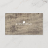 Professional Builder Carpenter Tools Woodworking Visitekaartje (Achterkant)