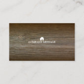 Professional Builder Carpenter Tools Woodworking Visitekaartje (Achterkant)