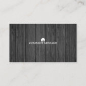 Professional Builder Carpenter Tools Woodworking Visitekaartje (Achterkant)