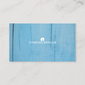 Professional Builder Carpenter Tools Woodworking Visitekaartje (Achterkant)