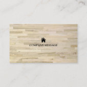 Professional Builder Carpenter Tools Woodworking Visitekaartje (Achterkant)