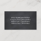 Professional Builder Carpenter Tools Woodworking Visitekaartje (Achterkant)