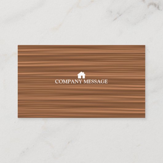 Professional Builder Carpenter Tools Woodworking Visitekaartje (Achterkant)