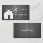 Professional Builder Carpenter Tools Woodworking Visitekaartje (Voorkant / Achterkant)