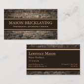 Professional Builder / Visitekaartje voor het bric (Voorkant / Achterkant)