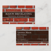 Professional Builder / Visitekaartje voor het bric (Voorkant / Achterkant)