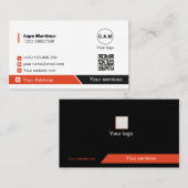 Professional business card visitekaartje (Voorkant / Achterkant)