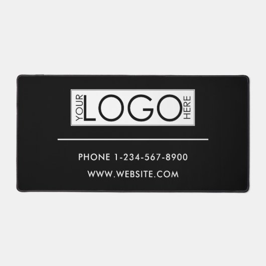 Professional Business Logo Contact Details Simple Bureaumat (Voorkant)