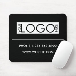 Professional Business Logo Contact Details Simple Muismat