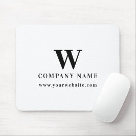 Professional Business Logo Monogram Name Website Muismat