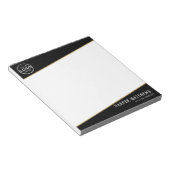 Professional Business Logo Notitieblok (Schuin)