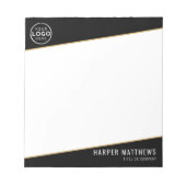 Professional Business Logo Notitieblok (Voorkant)