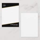 Professional Business Logo Notitiekaartje (Voorkant / Achterkant)
