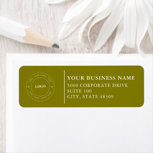  Professional Business Logo  Return Address Label (Insitu)