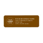  Professional Business Logo  Return Address Label (Voorkant)