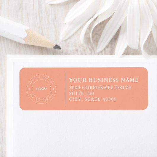 Professional Business Logo Return Address Label (Insitu)