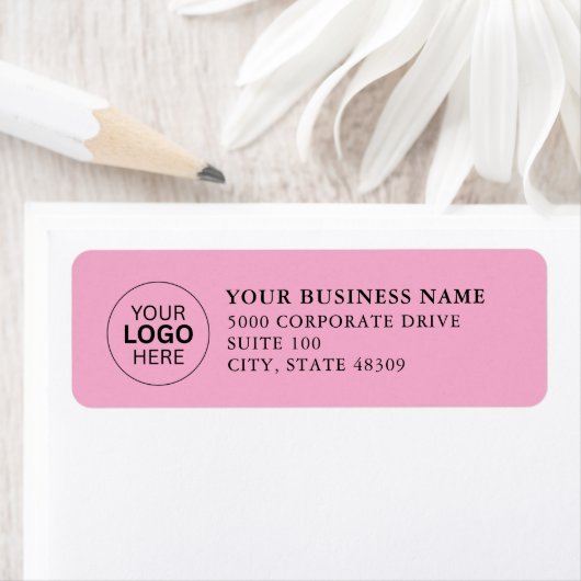  Professional Business Logo  Return Address Label (Insitu)