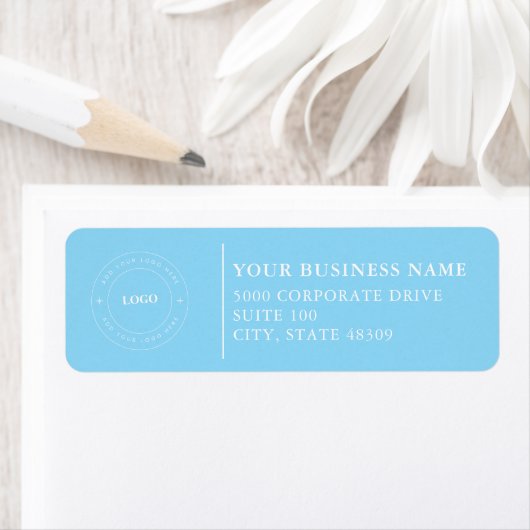  Professional Business Logo  Return Address Label (Insitu)