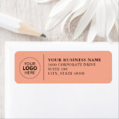  Professional Business Logo  Return Address Label (Insitu)