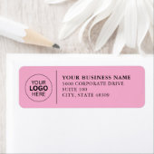 Professional Business Logo Return Address Labels (Insitu)