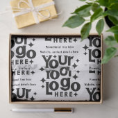 Professional Business Logo Text Promotional Retro Tissuepapier (Geschenk)