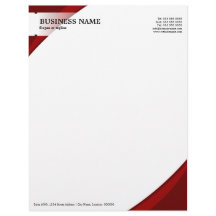 Professional Business Red