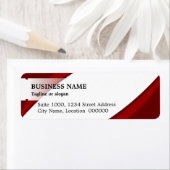 Professional Business Red Etiket (Insitu)