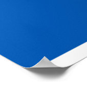 Professional Businessman Icon with Briefcase Poster (Hoek)