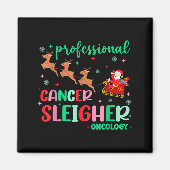 Professional Cancer Sleigher Oncology Nurse Christ Magneet (Voorkant)