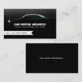 Professional Car Hire/Limo Service Visitekaartje (Voorkant / Achterkant)