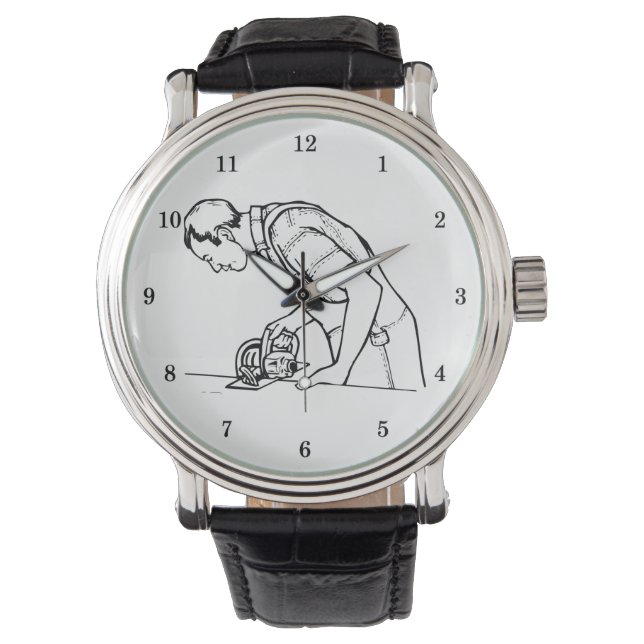 Professional-carpenter Horloge (Voorkant)